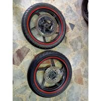 ราคา ล้อแม็กCBR150 i แม็กแท้สีเดิมโรงงานแท้ถอดรถ โปรดอ่านรายละเอียด (12223726360)