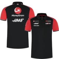 ราคา 2025 ชุดแข่ง F1 ใหม่ Haas Racing Team F1 jersey เสื้อโปโลแขนสั้นสำหรับผู้ชายและผู้หญิง (27287758414)