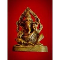 ราคา รูปหล่อพระพิฆเนศ เนื้อทองเหลืองเก่า ไม่ทราบที่ สภาพสวย เดิม (19734130260)