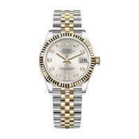 ราคา Rolex Datejust 278273 Steel And Yellow Gold Silver With Diamond Dial (44052637574)