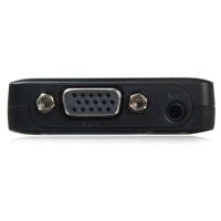 ราคา umbrella กล่องแปลง สัญญาณ Mini VGA R / L Audio to HDMI 1080PAdapter Converter Box for HDTV Monitor#1532 (520911871)