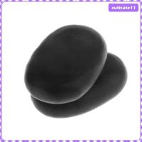 ราคา [Cuticate1] หินสปาร้อนขนาดใหญ่ 2 ชิ้น หินภูเขาไฟ Basalum นวดหินธรรมชาติ (28712809436)