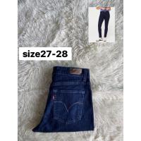 ราคา กางเกงยีนส์ ลีวาย mid rise Skinny แท้% มือสอง (40259955846)