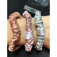 ราคา พร้อมส่ง ยางรัดผม slip silk skinnies scrunchie แท้จากshop ที่รัดผม ผ้าไหมแท้ ผ้าไหมmulberry ที่ผูกผมไม่ทำให้ผมเป็นรอย (3153057692)
