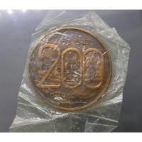 ราคา เหรียญที่ระลึก สมโภชกรุงรัตนโกสินทร์ 200 ปี แท้ % เนื้อทองแดงรมดำ ขนาด 5 เซ็น ไม่ผ่านใช้ ซองเดิม #ของสะสม #สมโภชน์กรุง (20786381477)