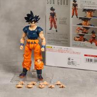 ราคา Figural SHF Dragonball Super Son Goku Ultra Instinct Sign PVC Action Figure Collection Toy Decorative Model Doll (26770447507)