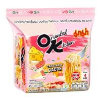 ราคา มาม่า OK รสคาโบนาร่า เบคอน มาม่า ออเรียลทัลคิตเชน รสคาโบนาร่า เบคอน 85 ก. แพ็ค 4 ซอง (29674835121)