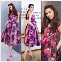 ราคา งานป้ายห้อย orange juice Size L เดรสผ้าทอ เดรสออกงาน เดรสอลัง (2878274278)