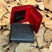 ราคา Tlux Item 59 กระเป๋าสตางค์ใบสั้น หนังวัวแท้ แบบพับ กระเป๋าสตางค์หนังแท้ กระเป๋าสตางค์ผู้ชาย (8177434729)