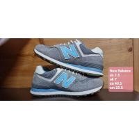 ราคา รองเท้าผ้าใบมือสอง วิ่ง ชายหญิง New Balance 574 size 40.5 มือสองของแท้ (13447094341)