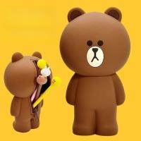 ราคา กล่องดินสอซิลิโคนรูปหมีสีน้ำตาล สไตล์เกาหลี ที่ใส่ปากกาสร้างสรรค์ น่ารัก สำหรับนักเรียนทุกเพศ กล่องเครื่องเขียนขนาดใหญ่ (42517662203)