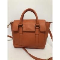 ราคา กระเป๋ามือสอง ของแท้ BRERA ITALY C3210Z60 สีส้ม หนัง Saffiano ขนาด 9 นิ้ว พร้อมส่ง (16380622468)