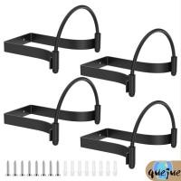 ราคา 4 ชิ้นความงามคาวบอยหมวก Rack ประหยัดพื้นที่หมวกผู้ถืออเนกประสงค์ที่ถอดออกได้คาวบอยหมวกสําหรับผ้าพันคอ SHOPQJC3015 (42324715564)