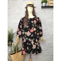 ราคา เสื้อ zaraส่งไวมากเดรสลายดอกสาวอวบ อก38 อก40 อก42 อก44 อก46 อก48นิ้ว Oversize Bigsize (3381609729)