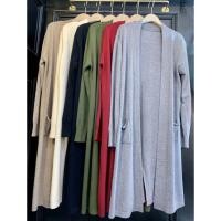 ราคา MA#เสื้อไหมพรมตัวยาว#เสื้อคลุมตัวยาว#เสื้อคลุม#ไหมพรม (8107813780)