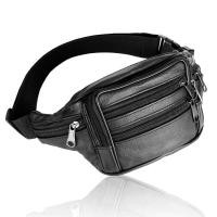 ราคา กระเป๋าคาดเอว-คาดอก หนังแท้Genuine Leather Fanny Pack for Men and Women Waist bag Fashion Bum Bag Cross body out doorbag (2384906560)