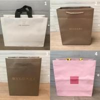 ราคา ถุงกระดาษ ถุง แบรนด์ THE SOMCHAI , BVLGARI , KATE SPADE ถุงใส่ของ ใส่เสื้อผ้า ของแท้ จาก shop สภาพสวยมาก (23728253848)