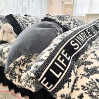 ราคา ฤดูหนาวหนาอุ่นนมกำมะหยี่ผ้านวมผ้าปูที่นอนชุดสี่ชิ้นสองด้านปะการังกำมะหยี่ผ้านวมผ้าปูที่นอนสามชิ้นขา (24739715317)