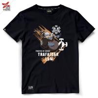 ราคา Dextreme เสื้อยืดวันพีซ (DOP-1751) One Piece ลาย Law ลอว์ มี สีเหลือง และ สีดำ (20274202891)