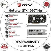 ราคา ใช้ MSI GeForce GTX 1050 ti 4G กราฟิกการ์ด 1050Ti GPU 4GB GDDR5 1455 MHz / 1341 MHz 128 บิต 1050 ti การ์ด (28019084626)