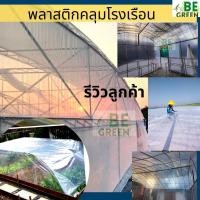 ราคา พลาสติกโรงเรือน 200ไมครอน 3x100เมตร UV7% ยกม้วน พลาสติกคลุมโรงเรือน ผ้ายางใสกันฝน Greenhouse กระจายแสง (29807394369)