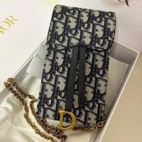 ราคา DIOR สีน้ำเงิน ดอกไม้เก่า รูปแบบใหม่ คุณผู้หญิง กระเป๋าโทรศัพท์ (21568317324)