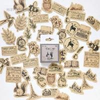 ราคา สติ๊กเกอร์วินเทจ Vintage Stickers DIY (1086664513)