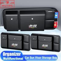 ราคา Mugen ม่านบังแดดรถยนต์ เครื่องหนัง ที่เก็บของในรถ กล่องแว่นกันแดด เข้ากันได้ กระเป๋าสตางค์ นามบัตร Honda civic 11th gen fd fc eg fk HRV Jazz City Mugen Fit Vezel Accord BRV WRV Stream (29025671075)