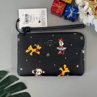 ราคา กระเป๋าตังคล้องมือ Coach 1 ซิป Sพร้อมส่ง งานแท้ (25604722143)
