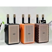 ราคา ลำโพงบลูทูธ BOOMS BASS รุ่น M4203+ (แถมฟรีไมค์ลอย 2 ตัว) (23276462161)