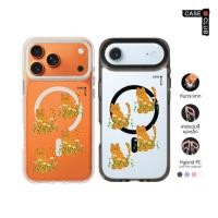 ราคา CaseClub เคสไอโฟน เคส ขอบสี เคสแม่เหล็ก ลาย Leopard Pattern เสือดาวตัวน้อยกับดอกเดซี่ สำหรับ i17 Pro Max/i17 Pro/i Air (42022079983)