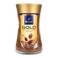 ราคา ทชิโบ โกลด์ ซีเล็คชั่น กาแฟสำเร็จรูป 200 กรัมTchibo Gold Selection Instant Coffee 200 g (18074783095)