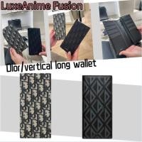 ราคา ดิออร์ Dior/กระเป๋าสตางค์ใบยาวแนวตั้ง/แบบใหม่/สไตล์ผู้ชาย/สินค้าลดราคาปลอดภาษี (43305472825)