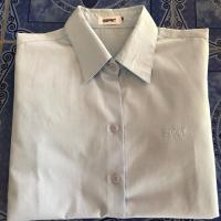 ราคา 29 baht only ‼️เสื้อเชิ้ตแบรนด์ ESPRIT สีฟ้าอ่อน (6134302955)