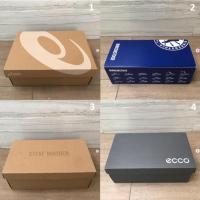 ราคา กล่องรองเท้า แบรนด์ Asics , STEVE MADDEN ,Birkenstock และ ecco ของแท้ กล่องใส่รองเท้า พร้อมลายของแบรนด์ ซื้อจาก shop (24744464129)