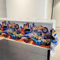 ราคา Hot Wheels ผ้าปูโต๊ะพลาสติกแบบใช้แล้วทิ้งผ้าคลุมโต๊ะ 180*108 ซม (41464103864)