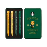 ราคา 【Last Chance!!! พร้อมส่ง】2024 แก้วสตาร์บัคส์เกาหลี Kakao friends x Starbucks Korea My Buddy Stamp Pen Set (4P) (18196371144)