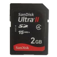 ราคา Sandisk Ultra II 2GB SD 15MB/s Class 4การ์ดเก็บข้อมูล (25119793238)