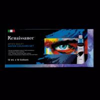 ราคา สีน้ำเรนาซองซ์ Renaissance Water Colours Set 12 สี (12 ml) สีน้ำเกรด artist (3453275952)