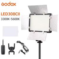 ราคา Godox LED308C II LED308 3300K-5600K LED Video Light โคมไฟสําหรับ DV กล้องวิดีโอกล้อง + NP750 แบตเตอรี่ + เครื่องชาร์จ (29629736795)