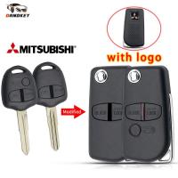 ราคา เคสรีโมตกุญแจรถยนต์ 2 3 ปุ่ม พร้อมโลโก้ สําหรับ Mitsubishi Lancer EX Evolution Grandis Outlander (15486251161)