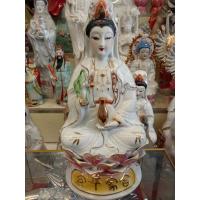 ราคา องค์เจ้าแม่กวนอิมขนาดสูง10นิ้วงานเซรามิค (25638012691)