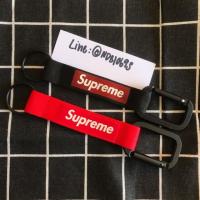 ราคา พวงกุญแจ Keychain SUPREME ดำ แดง RED BLACK พวงกุญแจห้อยกางเกง 1 เส้น Key Ring Key Chain (5911383917)