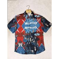 ราคา เสื้อเชิ้ตฮาวาย ลายMetallica ผ้าไหมอิตาลีแท้ เสื้อวงMetallica (26401170689)