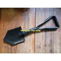 ราคา พลั่วสนามแบบพับได้ของใหม่ ผลิตในไทย (ของโรงงานเอกชน ไม่ใช่ของ ทบ.) (26576058250)