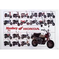 ราคา โปสเตอร์ รูปถ่าย รถมอเตอร์ไซค์ ฮอนด้า HONDA Monkey Bike POSTER 24”X35” Inch JAPANESE Mini Motorbikes V3 (1645143546)