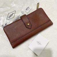 ราคา กระเป๋าสตางค์ใบยาว Fossil Lain Wallet (22943410425)