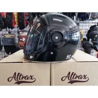 ราคา หมวกกันน็อค ALTRAX VINTAGE คลาสสิค วินเทจ สีดำเงา Black Gloss (11783610454)