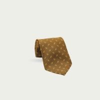 ราคา JIM THOMPSON Oval Printed Brown Tie (24833446663)