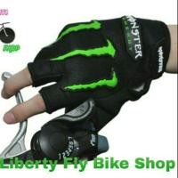 ราคา ถุงมือ MONSTER สีเขียว (584645)